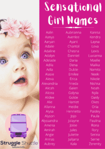 150 Unique and Meaningful Baby Names 2021 - Struggle Shuttle