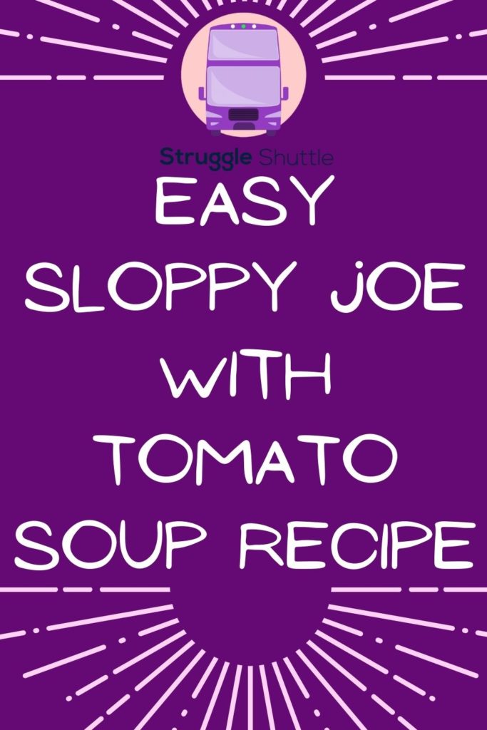 easy sloppy joes with tomato soup