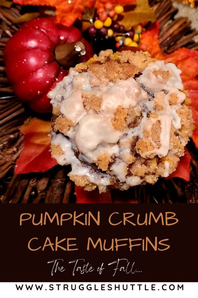 pumpkin crumb cake muffins