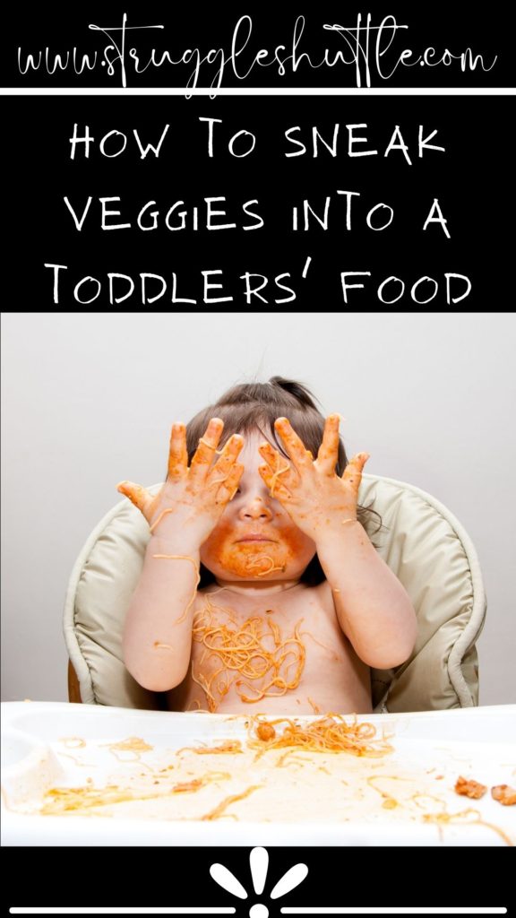 sneaking veggies into toddler food