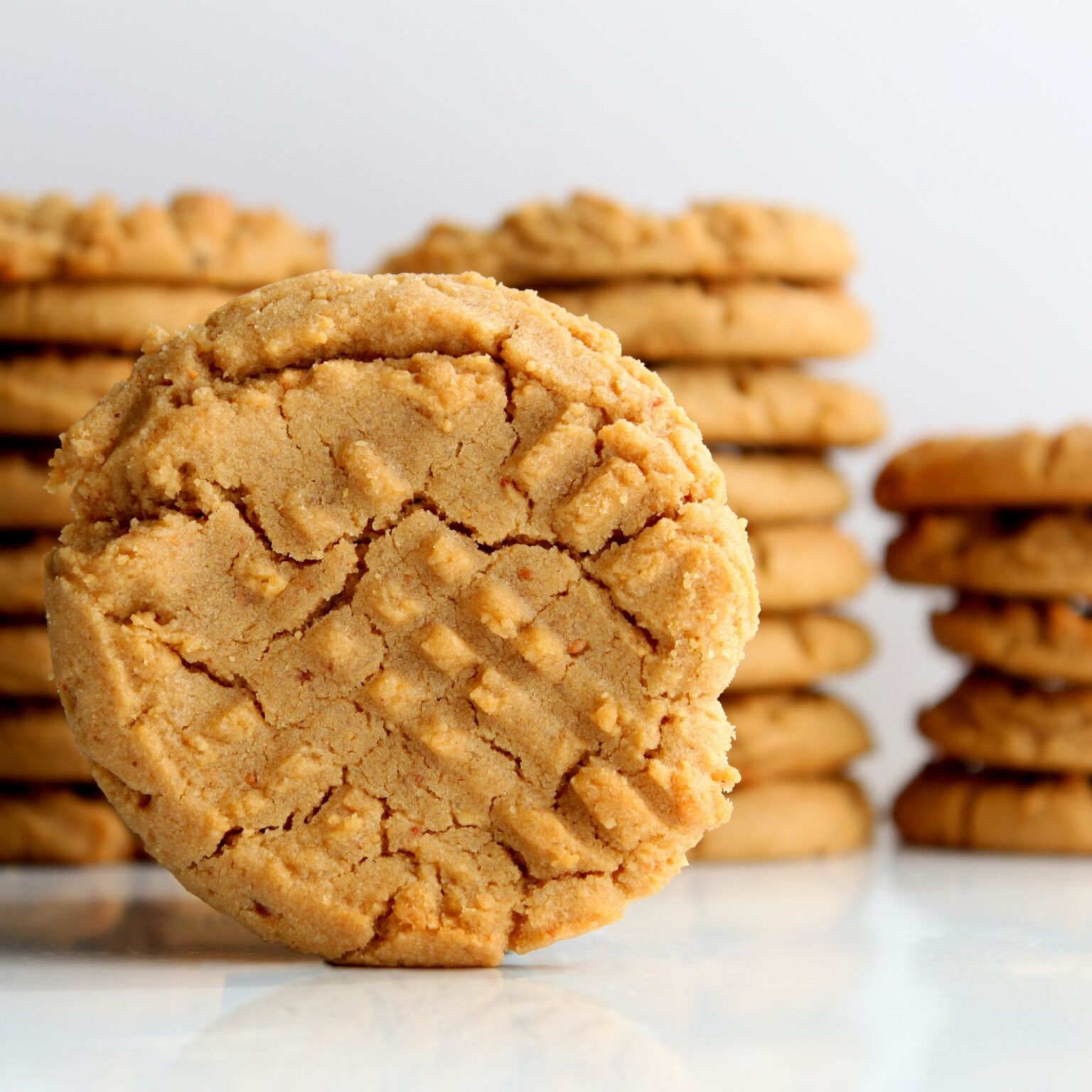 3 Ingredient Peanut Butter Cookies with Brown Sugar - Struggle Shuttle